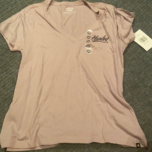 Hurley Tops - women’s hurley marv vneck - size medium